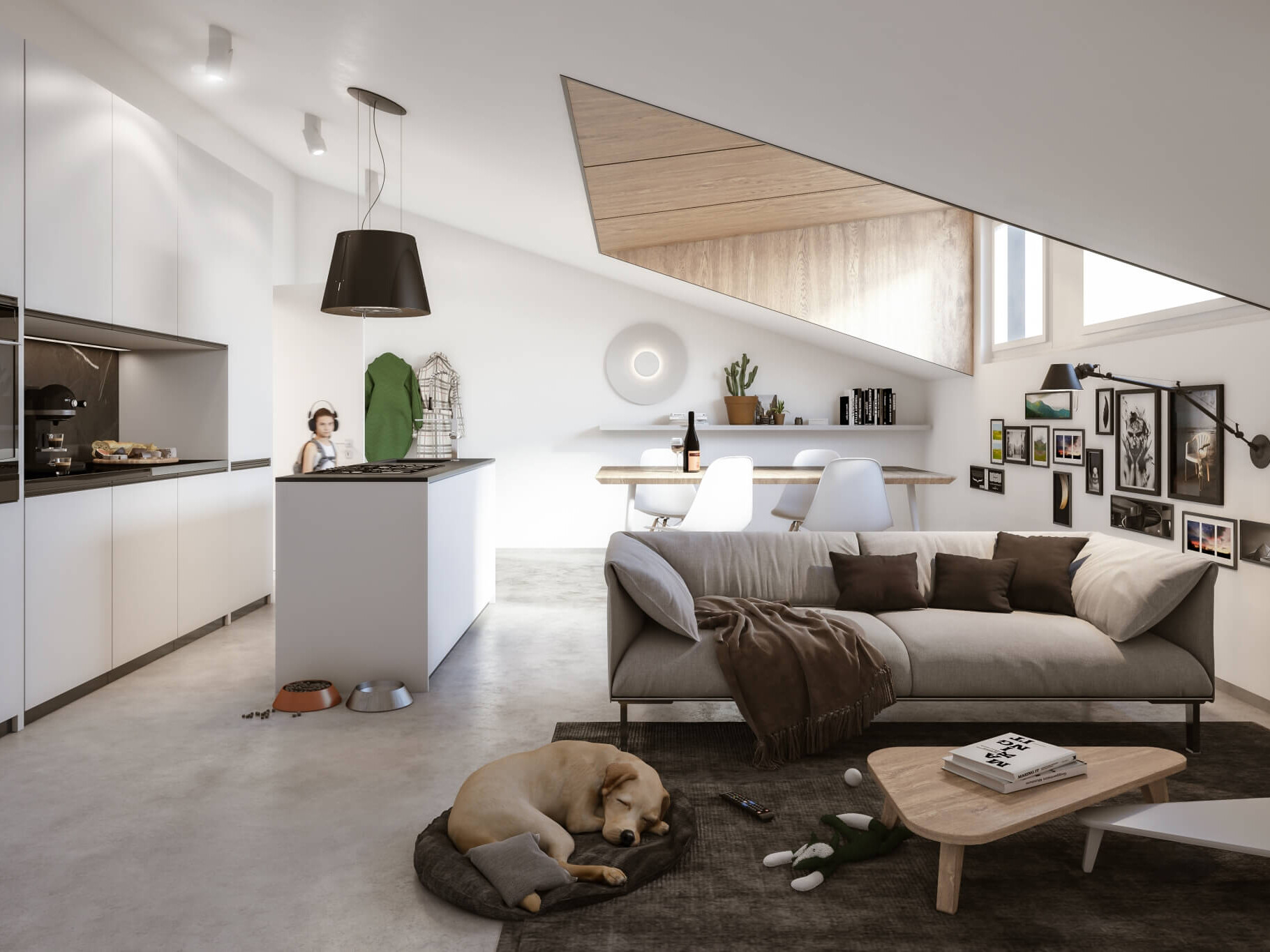 Klingenberg arkitecture pollegio salotto soggiorno cucina rendering interni archivision studio 15 Klingenberg arkitecture pollegio salotto soggiorno cucina rendering interni archivision studio