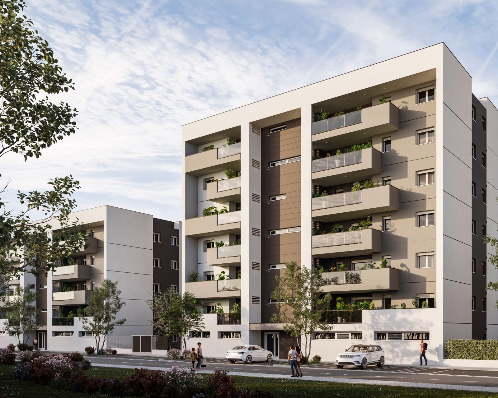 Complesso residenziale su sette piani a bologna dipierri 2 Complesso residenziale su sette piani a bologna dipierri