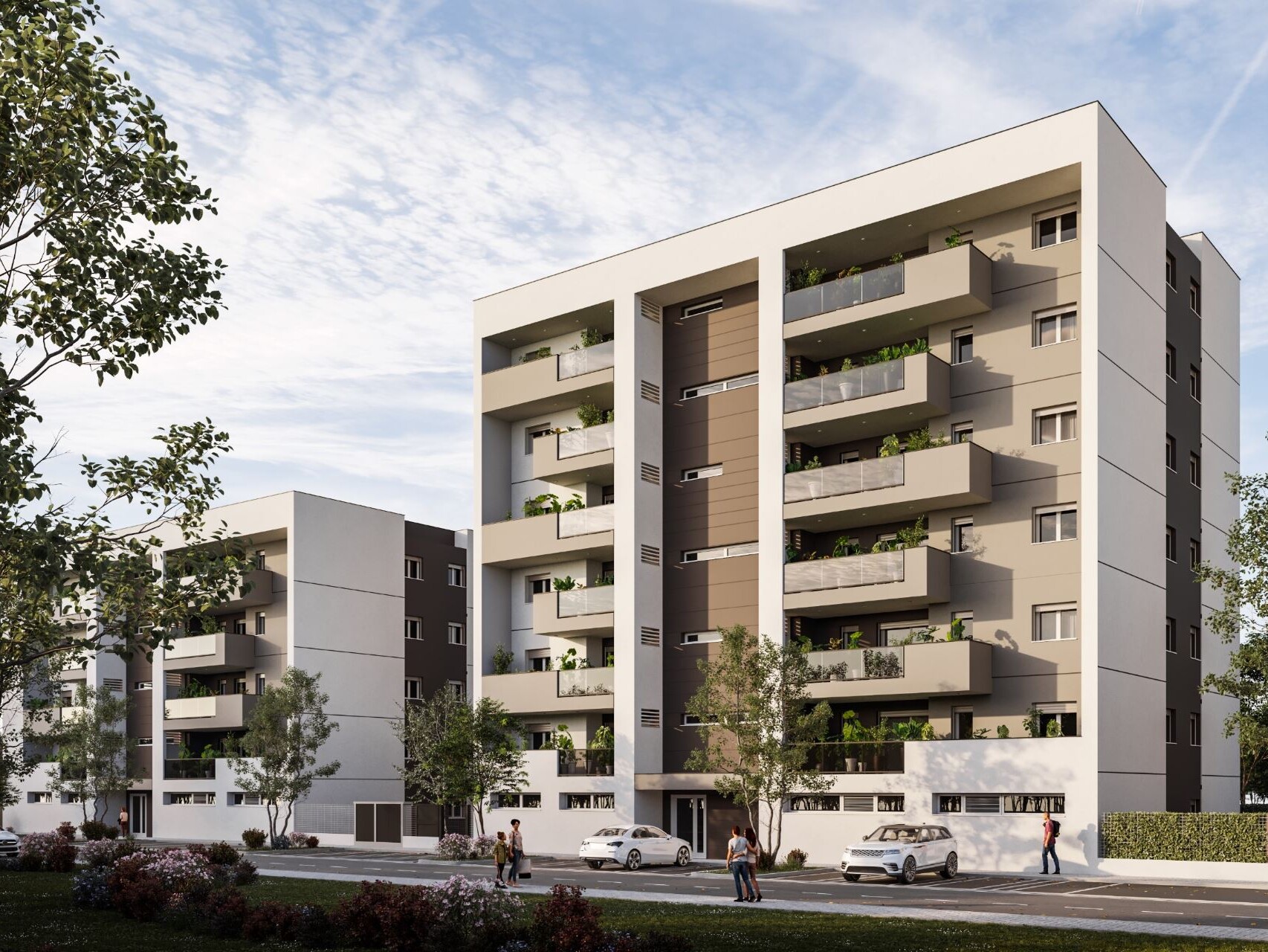 Complesso residenziale su sette piani a bologna dipierri 1 Complesso residenziale su sette piani a bologna dipierri